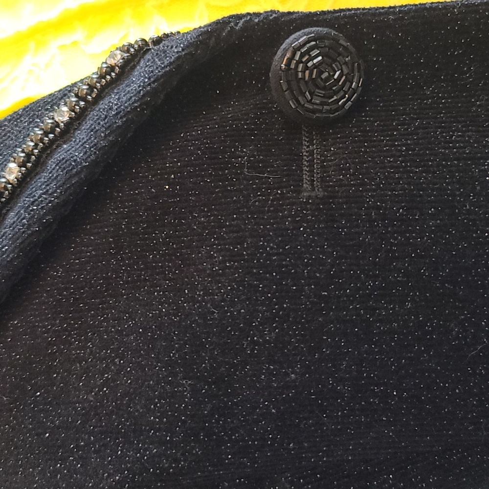 Bisou Bisou Black Sparkly Jacket - Picture 4 of 16